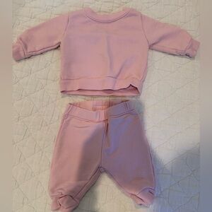 Daily Drills Kids Pink Sweatpants & Joggers Set